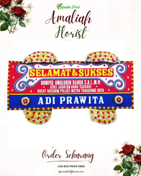 Papan Bunga Ucapan Selamat Jepat Lor