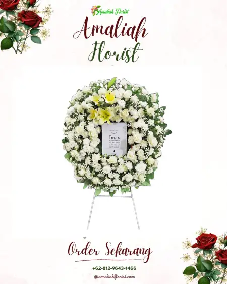 Krans Bunga Duka Jepat Lor