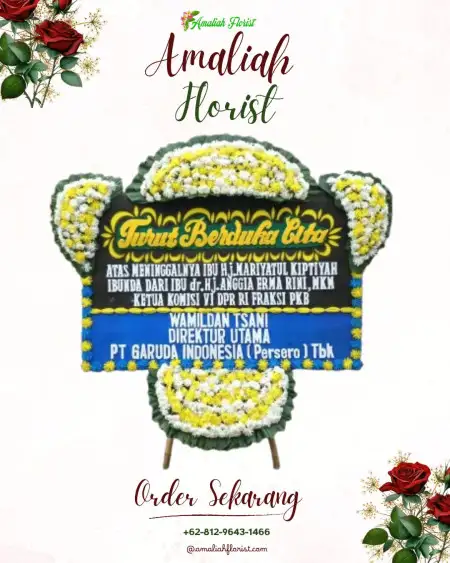 Papan Bunga Duka Jepat Lor